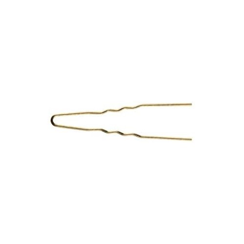 Haarnadel gold 60 x 1,2 mm gewellt 10 St