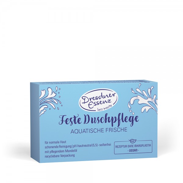 Dresdner Essenz Feste Duschpflege Aquatische Frische 100 g