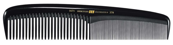 HERCULES 1671-378 7 1/2&quot; Damenkamm mittelstarkes Modell