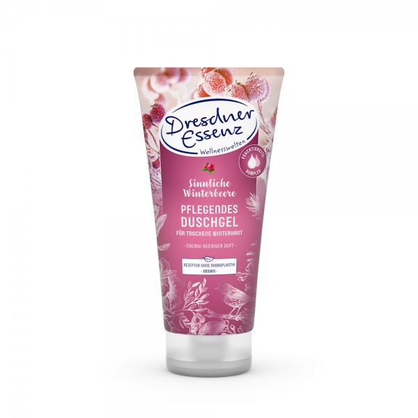 Dresdner Essenz Dusche sinnliche Winterbeere cremig-beeriger Duft