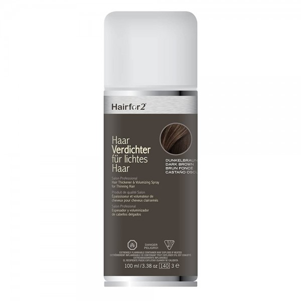 Hairfor2 Haarverdichtung Dunkelbraun 100ml