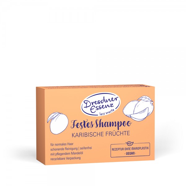 Dresdner Essenz Festes Shampoo Karibische Früchte 65 g