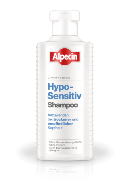 Alpecin Hypo-Sensitiv Shampoo bei trockener empfindlicher Kopfhaut 250 ml