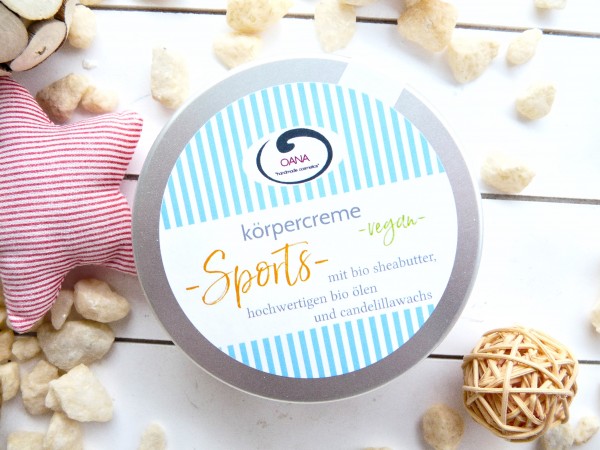 OANA Handmade Körpercreme Sports, 100 ml, vegan