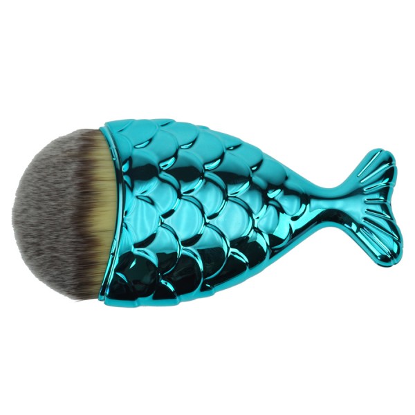 Fisch-Form Make-up Pinsel meerblau