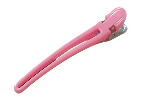 Comair Haarclips Plastik/Aluminium 10St pink 95mm