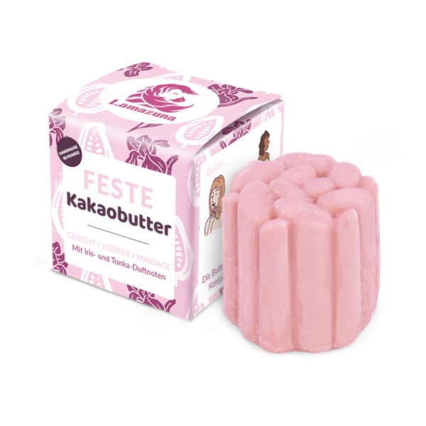 Lamazuna Feste Kakaobutter - Iris & Tonkabohne