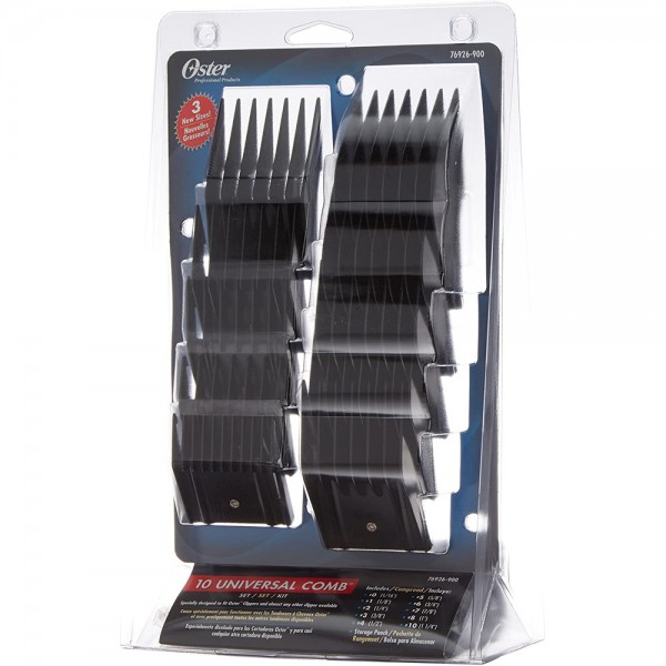 Oster Aufsteck-Schneidekamm Set, 10er Pack 76926-900