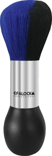 Efalock Nackenpinsel 19cm sw./blau