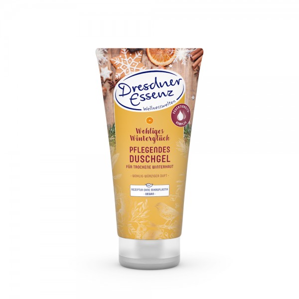 Dresdner Essenz Dusche - wohliges Winterglück - Zimt, Orange, Nelken 200 ml