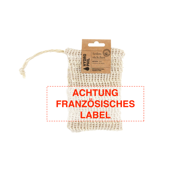 Hydrophil Seifensäckchen - FRANZÖSISCHES LABEL