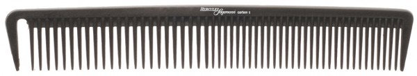 HERCULES C9 anthrazit Haarschneidekamm 7,5&quot; Carbon Kamm