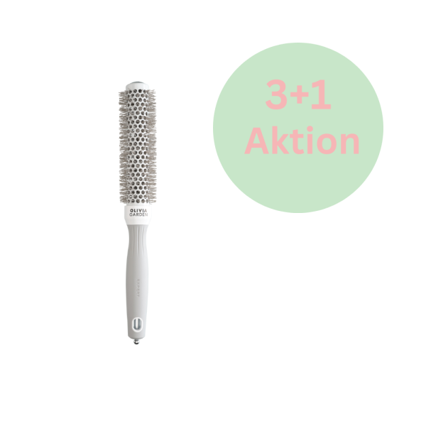 Olivia Garden EXPERT BLOWOUT SPEED Wavy Bristles White&amp;Grey 25-
