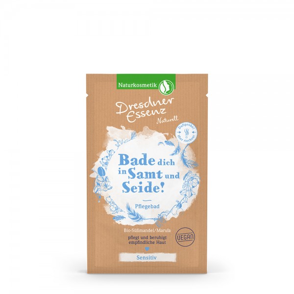 Dresdner Essenz Pflegebad "Bio-Süßmandel/Marula" (Bade dich in Samt und Seide!)