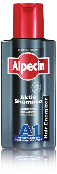 Alpecin Aktiv Shampoo A1 - Für normales bis trockene Kopfhaut 250 ml
