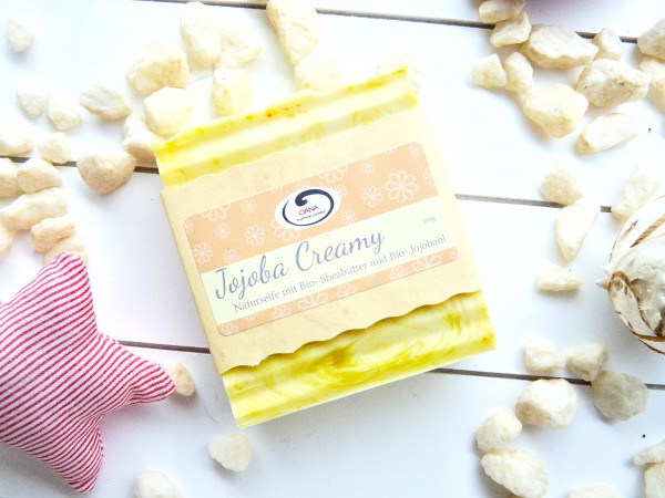 OANA Handmade Naturseife Jojoba Creamy, vegan, 100 g