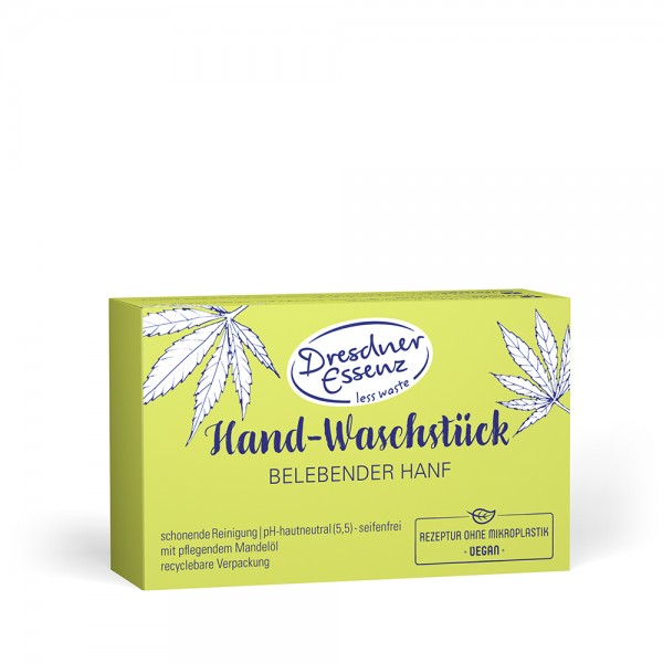 Dresdner Essenz Hand-Waschstück Belebender Hanf 100 g