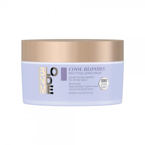 Schwarzkopf BlondME Cool Neutralizing Maske 200 ml