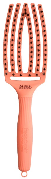 Olivia Garden Fingerbrush Combo Coral Medium, 6-reihig