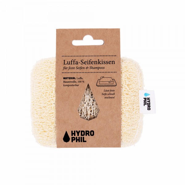 Hydrophil Luffa Seifenkissen – 100 % plastikfrei