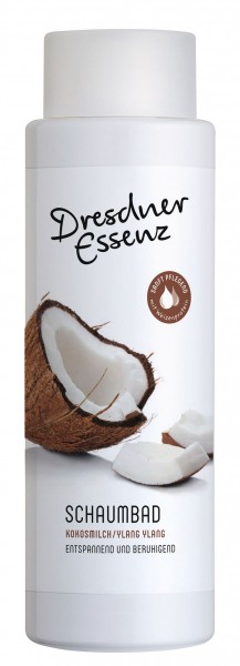 Dresdner Essenz Schaumbad Kokosmilch Ylang Ylang 400 ml