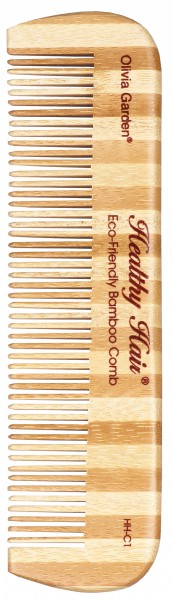 O.Garden Healthy Hair Bambus Taschenkamm, HH-C1 (15 cm)