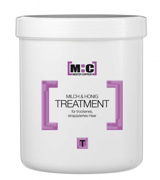 M:C Treatment Milch &amp; Honig 1000ml für trockenes/strapaziertes Haar