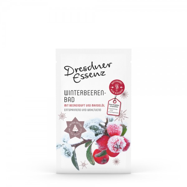 Dresdner Essenz Pflegebad &quot;Winterbeere&quot; Beerenduft/Mandelöl