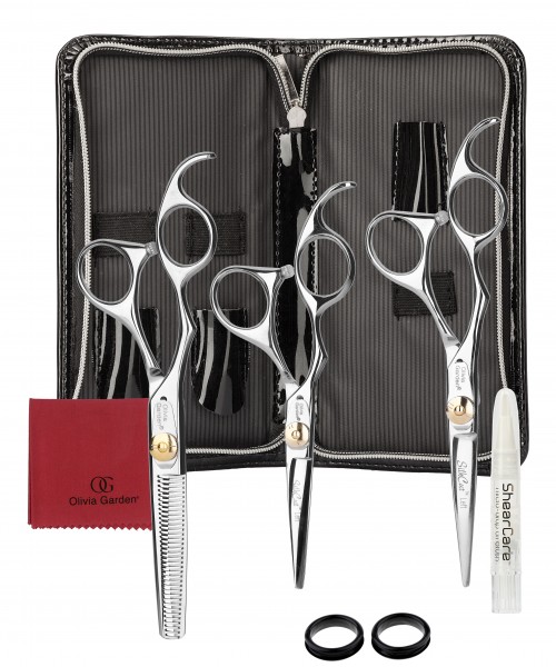 Olivia Garden Silkcut 3er Set Linkshand