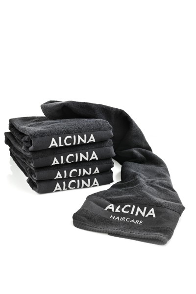 Alcina Handtuch, schwarz 5 Stück