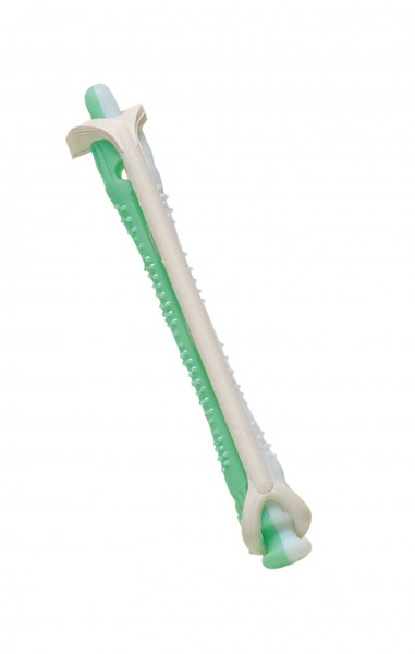 Comair Kaltwell-Wickler 2-farbig 12er 6mm kurz Rundgummi weiss/grün Kaltwellwickler