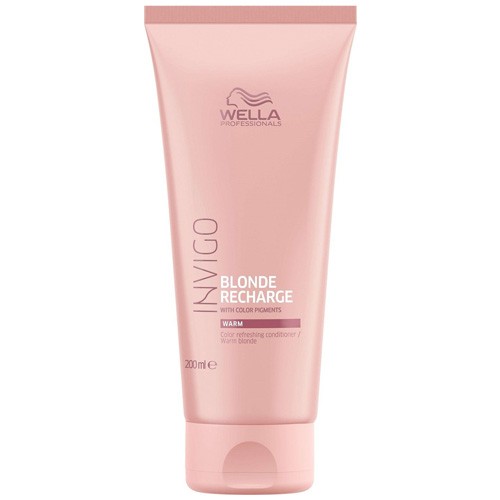 Wella Invigo Blond Recharge Refreshing Conditioner 200ml Warm Blonde Color