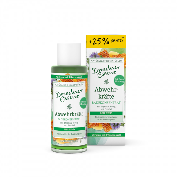 Dresdner Essenz Gesundheitsbad Abwehrkräfte Thymian/Honig 125 ml